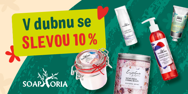 Soaphoria v dubnu se slevou 10%