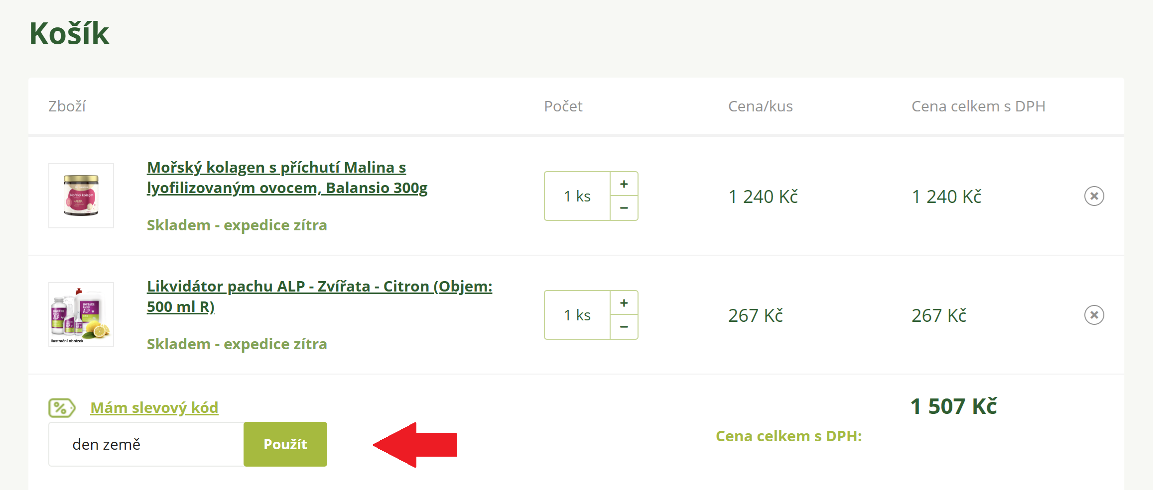 den země s Alpíkem = 12% sleva na vše