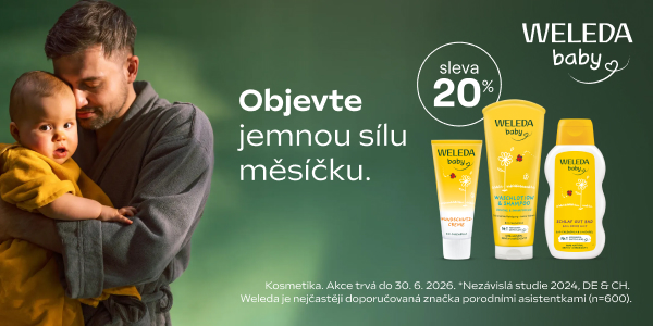 Akce Baby péče Weleda -20%