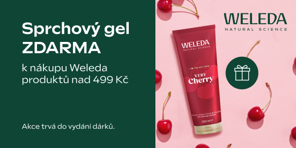 Sprchový gel Weleda zdarma k nákupu nad 499,- Kč