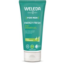 3 v 1 Shower Gel For Men Energy Fresh Weleda 200 ml