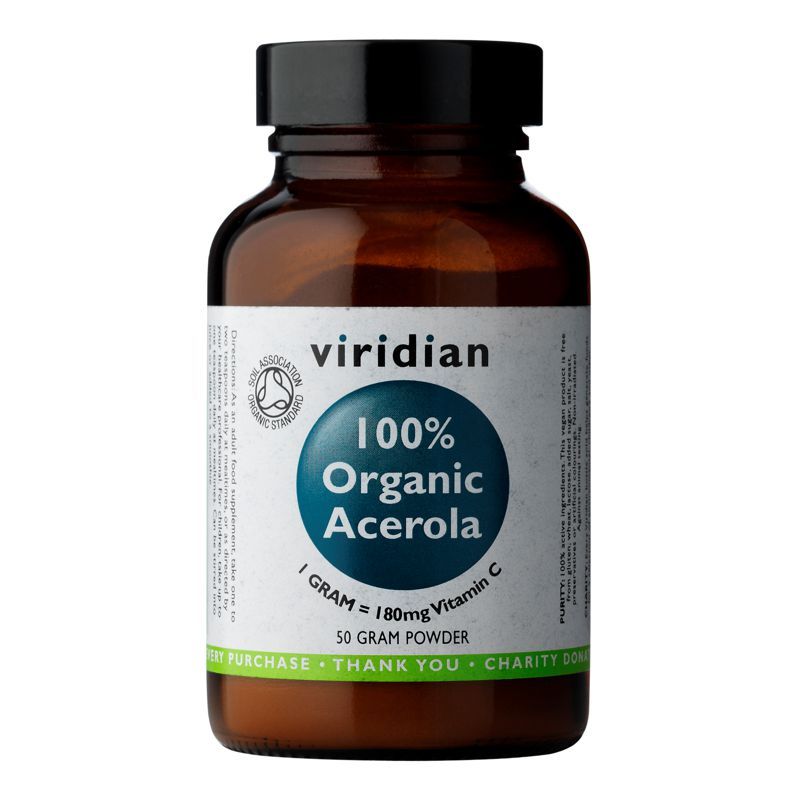 E-shop Viridian Acerola Organic (Malpígie Bio) 50g