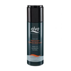 Posilující šampon FOR HIM s BIO kofeinem proti vypadávaní vlasů  Alva 200ml