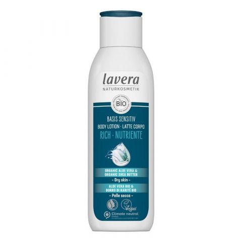 Basis extra vyživující tělové mléko Lavera 250 ml