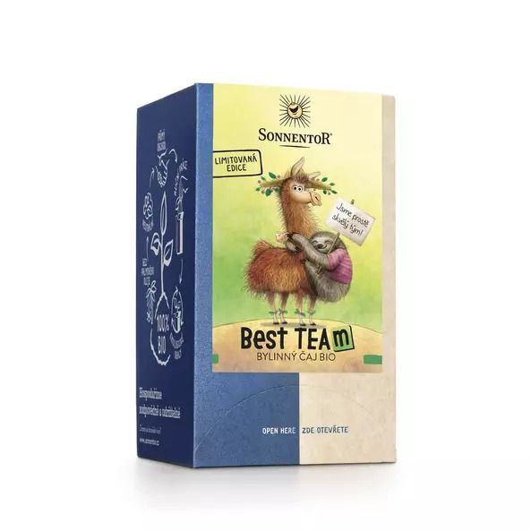 E-shop Sonnentor Best TEAm porcovaný dvoukomorový 32,4 g
