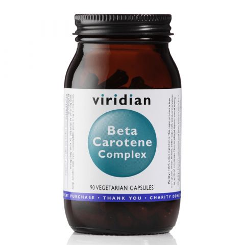 Beta Carotene Complex 90 kapslí Viridian