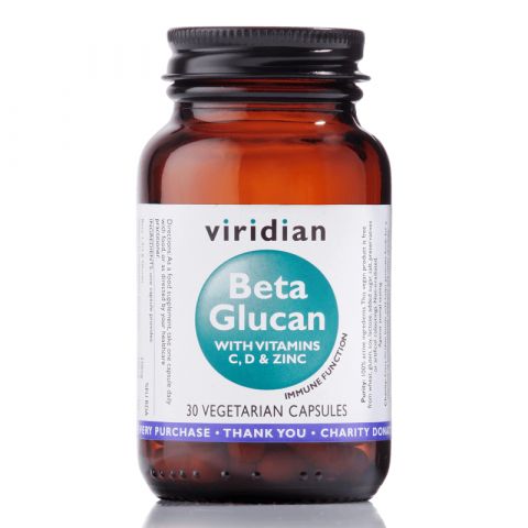 Beta Glucan (Antioxidant) 30 kapslí Viridian