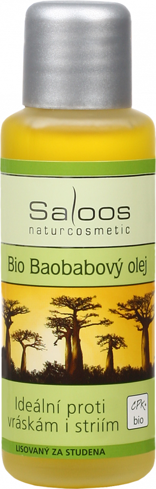 E-shop Bio Baobabový olej Saloos 50 ml