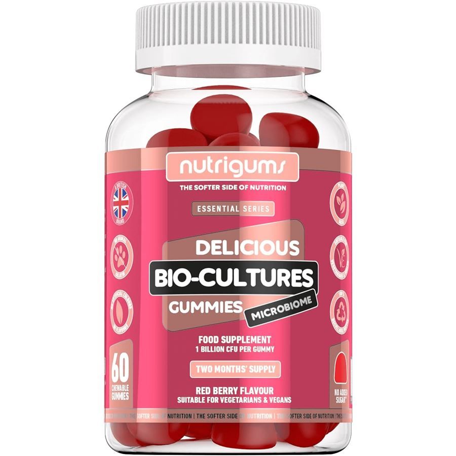 Nutrigums Bio-Cultures Microbiome 60 gummies