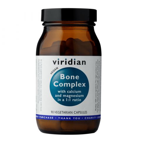 Bone Complex (Vápník a hořčík v poměru 1:1) 90 kapslí Viridian