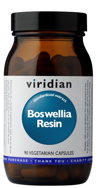 E-shop Viridian Boswellia Resin 90 kapslí