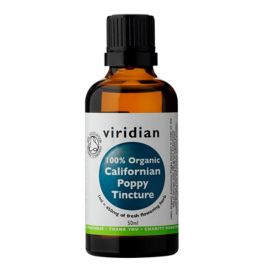Californian Poppy Tincture Organic (Sluncovka kalifornská BIO) 50ml Viridian