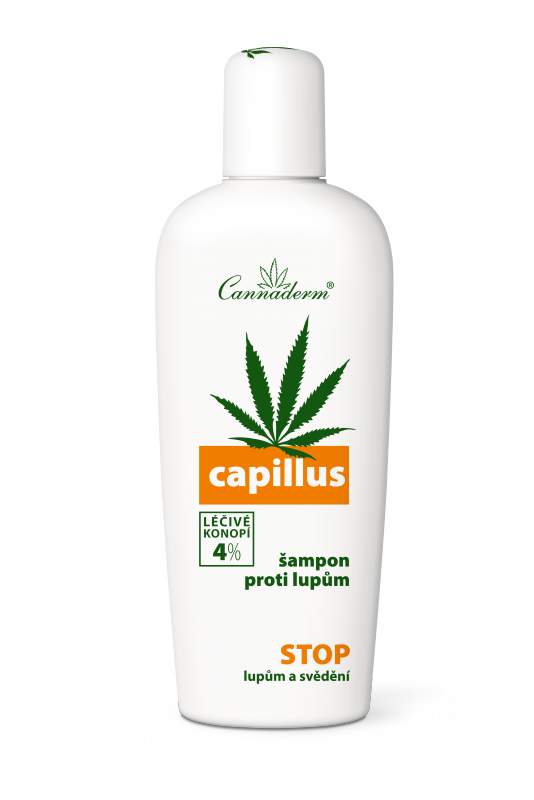 E-shop Capillus šampon na lupy Cannaderm 150 ml