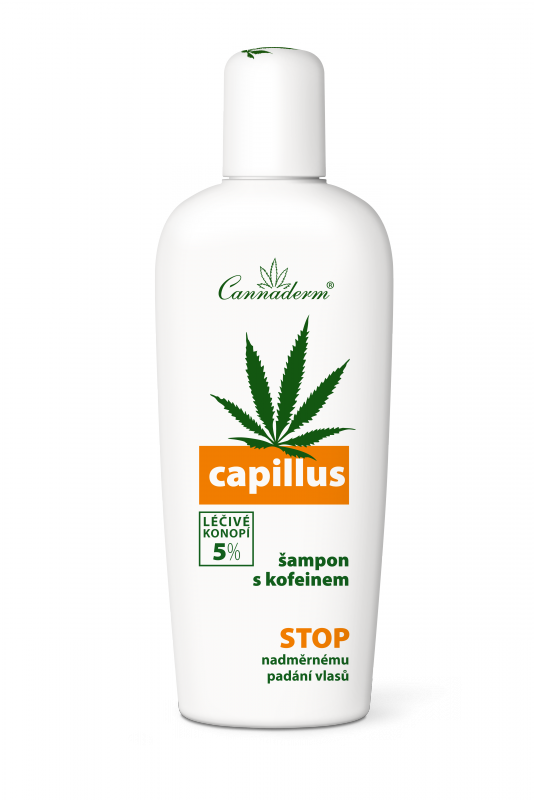 Cannaderm Stimulační šampon s kofeinem Capillus 150 ml