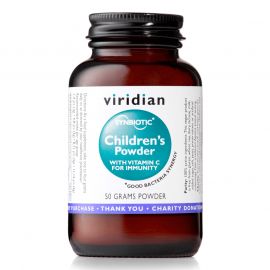 Children´s Synerbio (Směs probiotik, prebiotik a vitamínu C pro děti) 50g Viridian
