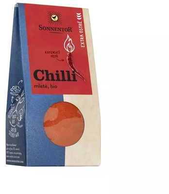 E-shop Chilli extra ostré, mleté (Kayenský pepř) Sonnentor 40g