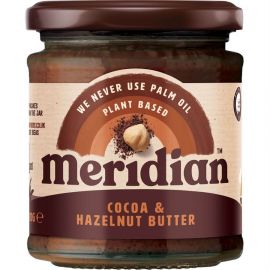 Cocoa & Hazelnut Butter (Kakaovo-lískooříškový krém) Meridian 170g