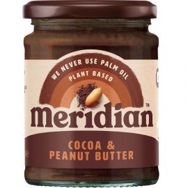 Cocoa & Peanut Butter (Kakaovo-arašídový krém) Meridian 280g