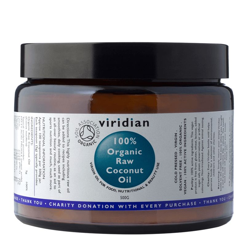 E-shop Viridian Coconut Oil Organic (Kokosový olej) 500g