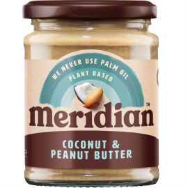 Coconut & Peanut Butter (Kokosovo-arašídový krém) Meridian 280g