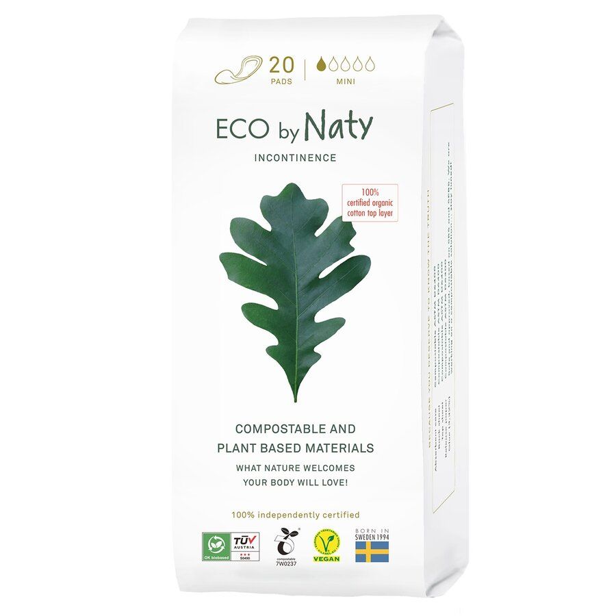 E-shop Naty Dámské ECO inkontinenční vložky - mini 20 ks