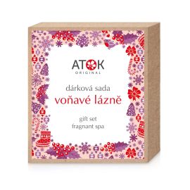 Dárková sada Voňavé lázně Atok 4 x 10 ml