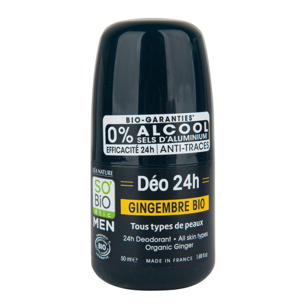 E-shop SO’BiO étic Deodorant přírodní 24h MEN zázvor BIO 50 ml