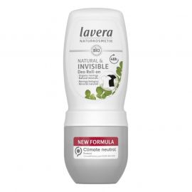 Deodorant roll-on Invisible Lavera 50 ml