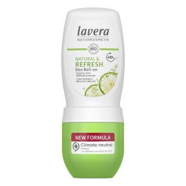 Deodorant roll-on Refresh s vůní limetky Lavera 50 ml