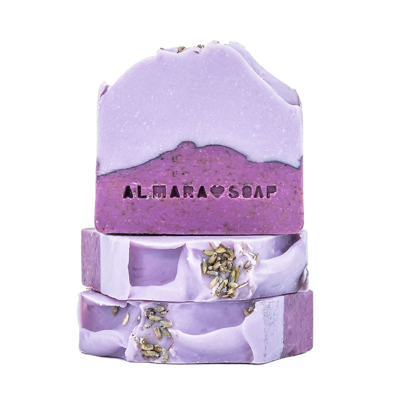 Designové ručně vyrobené mýdlo pro normální pokožku Lavender Fields Almara Soap