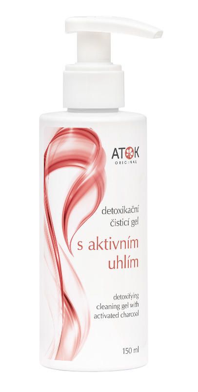 E-shop Detoxikační čisticí gel s aktivním uhlím Atok 150 ml