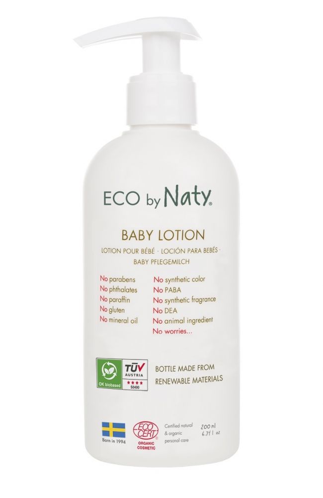 E-shop Naty Dětské ECO tělové mléko 200 ml
