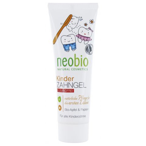 Dětský zubní gel Bio-Jablko & Papaya Neobio 50ml