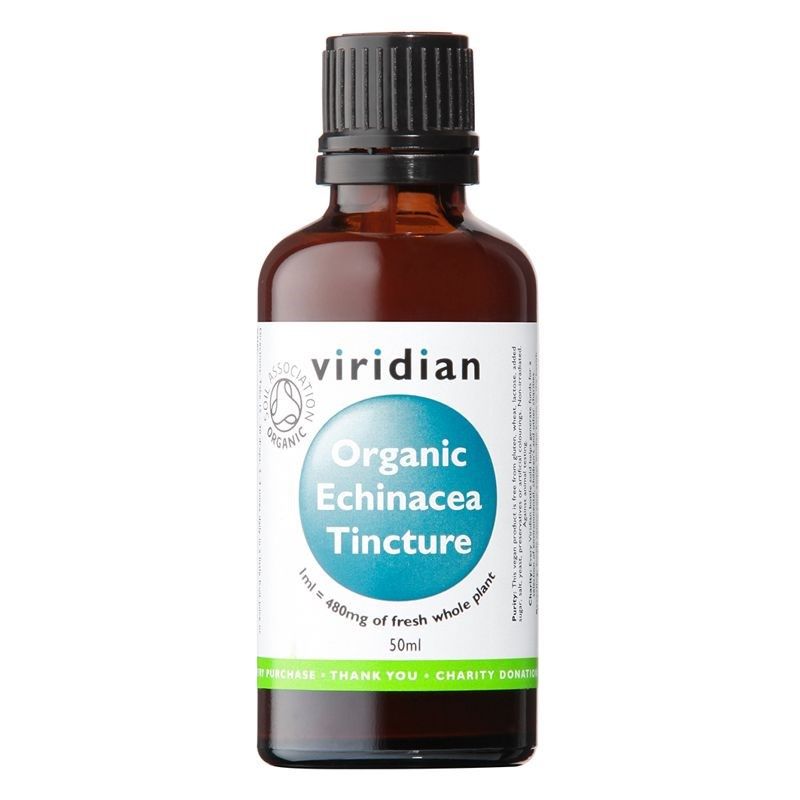 E-shop Viridian Echinacea Tincture Organic (Tinktura z Echinacey Bio) 50ml