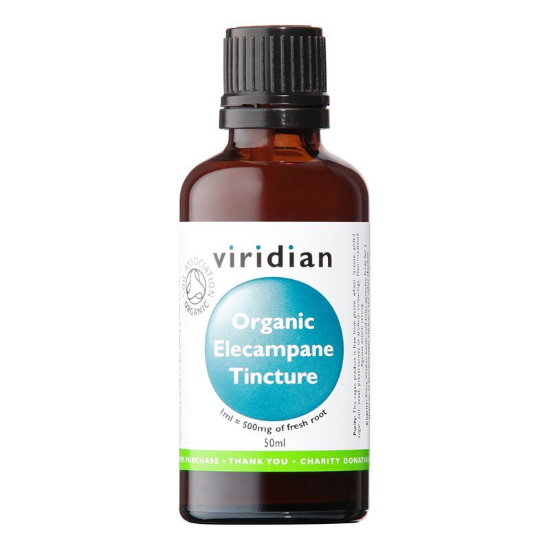 Viridian Elecampane Tincture Organic (Oman pravý - Tinktura) 50ml