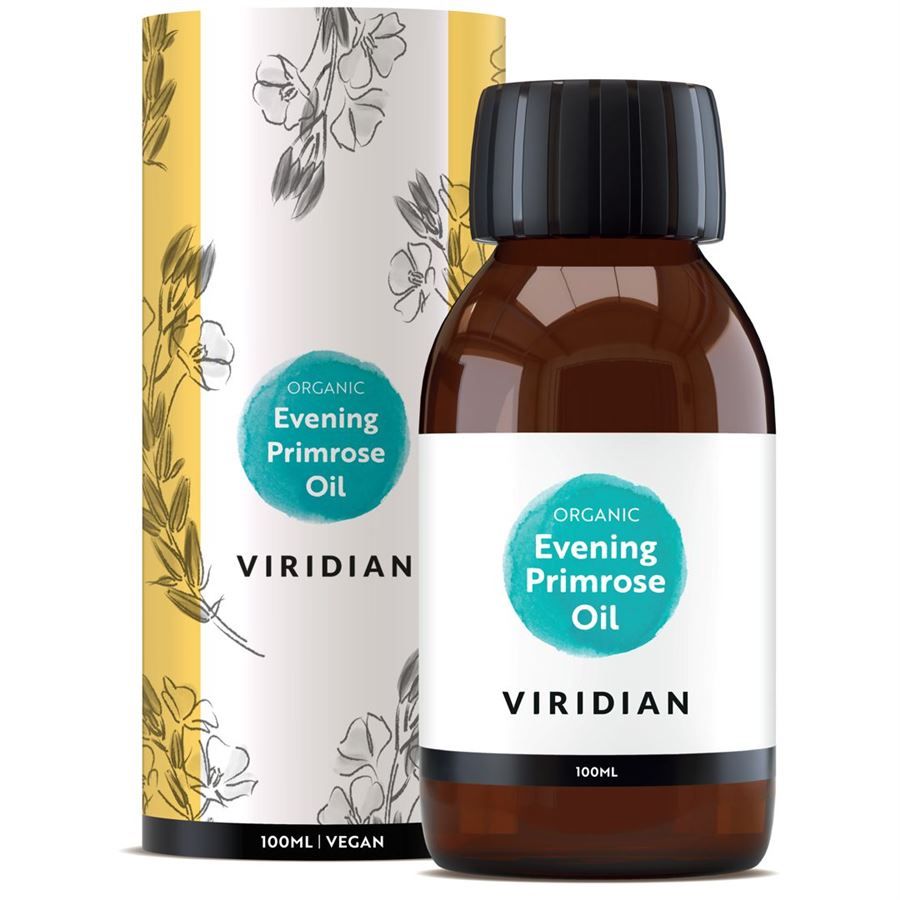 E-shop Viridian Evening Primrose Oil (Pupalkový olej) Organic 100ml