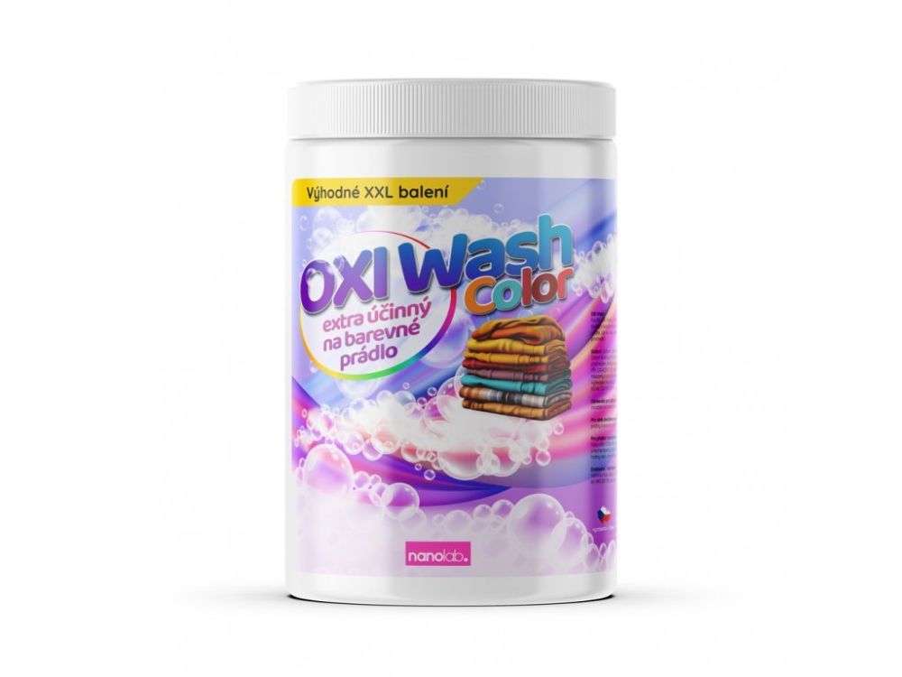 Nanolab OXI Wash Color na barevné prádlo Hmotnost: 1 kg