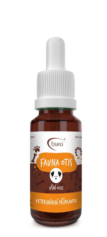 E-shop Aromafauna Ušní olej Fauna Otis při potížích s vnějším uchem velikost: 10 ml
