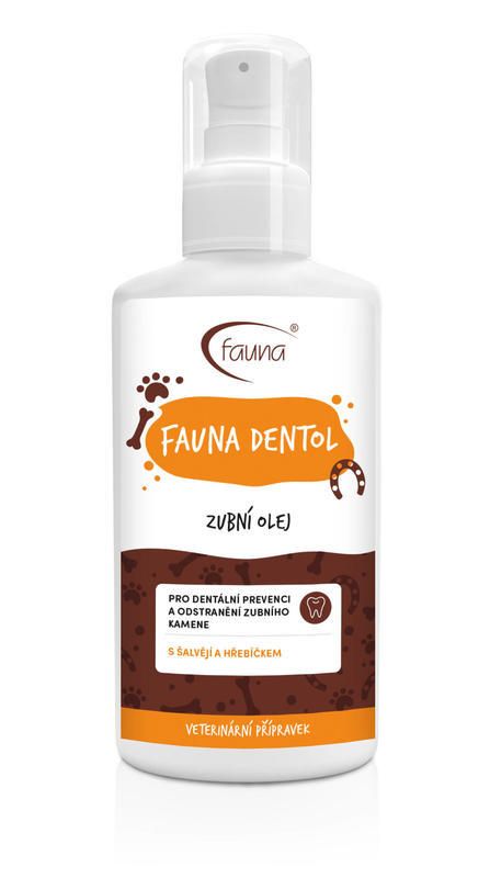 E-shop Aromafauna Zubní olej Fauna Dentol velikost: 100 ml