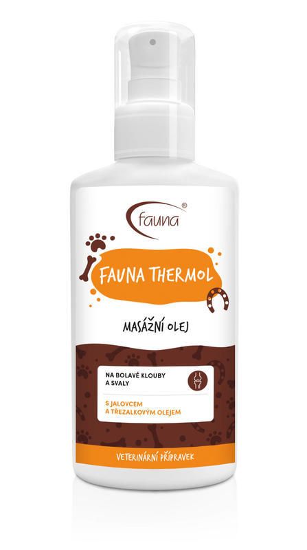 E-shop Aromafauna Prohřívací masážní olej Fauna Thermol velikost: 100 ml