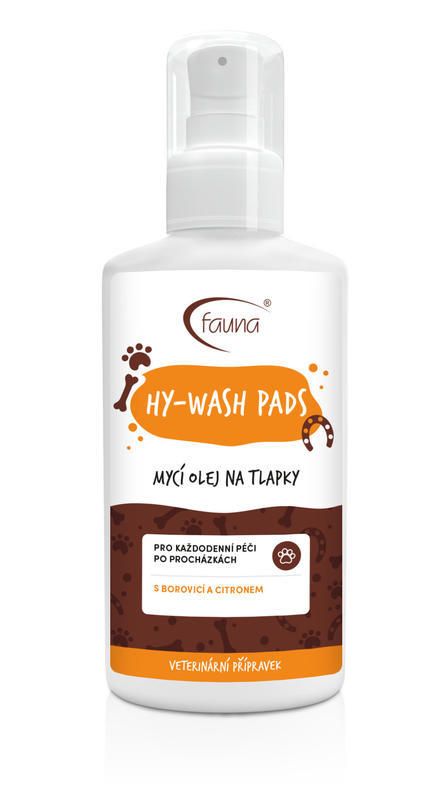 Aromafauna HY-Wash Pads mycí olej na tlapky velikost: 100 ml