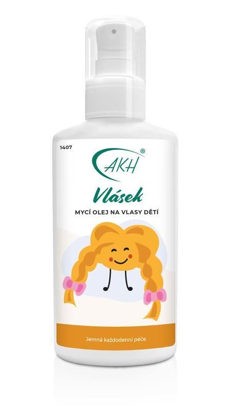 E-shop Hadek Vlásek dětský mycí olej na vlasy velikost: 100 ml