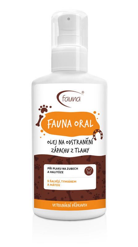E-shop Aromafauna Ústní olej Fauna Oral proti zápachu velikost: 100 ml