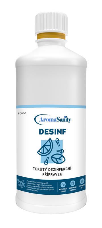 E-shop AromaSanity Dezinfekční přípravek Desinf velikost: 1000 ml