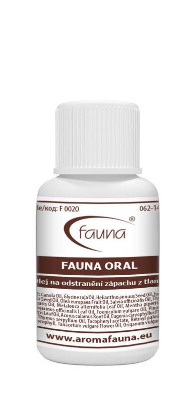 E-shop Aromafauna Ústní olej Fauna Oral proti zápachu velikost: 20 ml