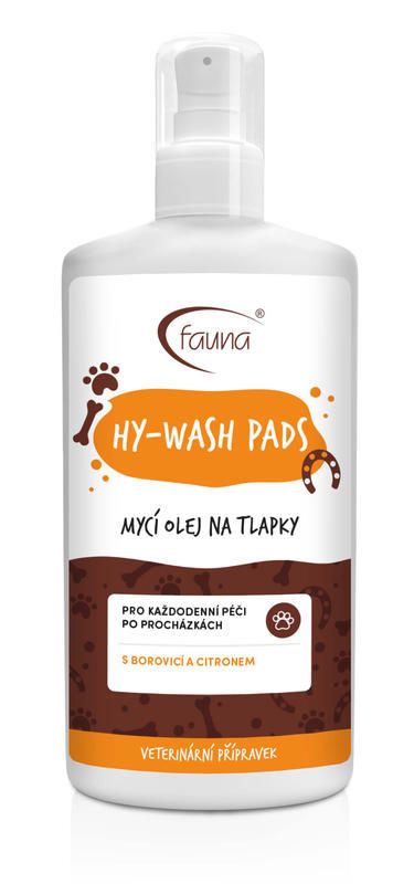 E-shop Aromafauna HY-Wash Pads mycí olej na tlapky velikost: 200 ml
