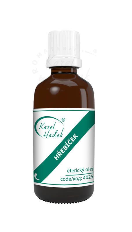 E-shop Hadek Éterický olej Hřebíček velikost: 50 ml