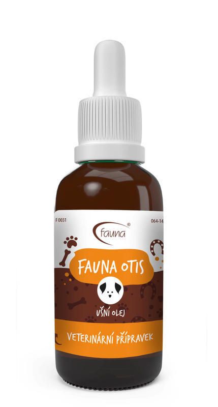 E-shop Aromafauna Ušní olej Fauna Otis při potížích s vnějším uchem velikost: 50 ml