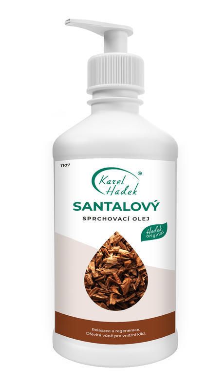 E-shop Santalový Sprchový olej Hadek velikost: 500 ml