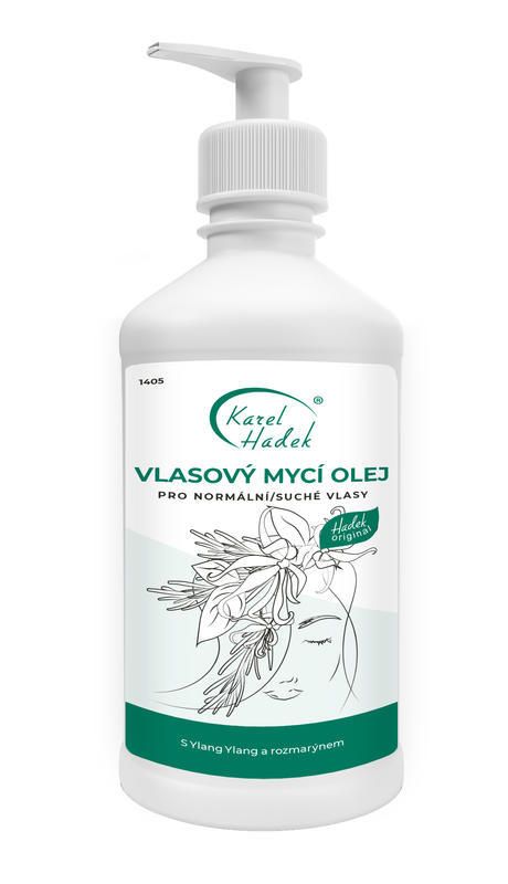 E-shop Vlasový mycí olej pro suché vlasy Hadek velikost: 500 ml